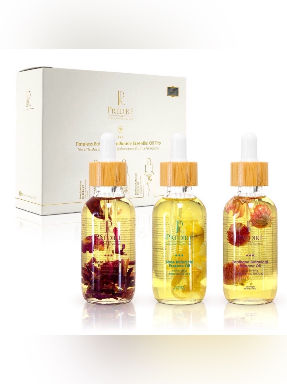 Predire Timeless Botanical Radiance Essential Oil Trio - Retail $700